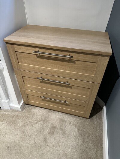 Mamas and Papas Wardrobe and Chest of Drawers - Rialto style