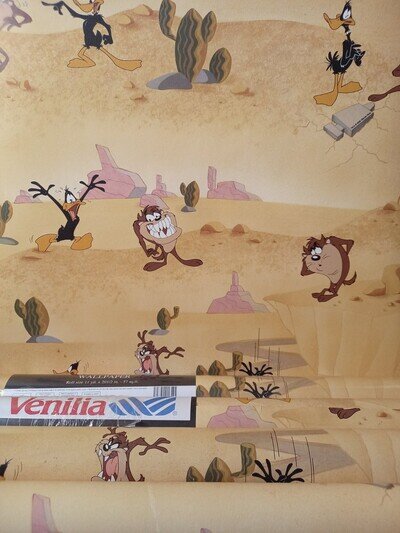 X3 TASMANIAN DEVIL VENILIA wallpaper Rolls cartoon Kids Childrens Nursery Warner X3 TASMANIAN DEVIL VENILIA wallpaper Rolls cartoon Kids Childrens Nursery Warner