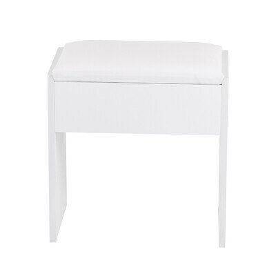 Vanity Dressing Table Stool Makeup Bench Cushioned Chair Piano Seat Soft Bedroom