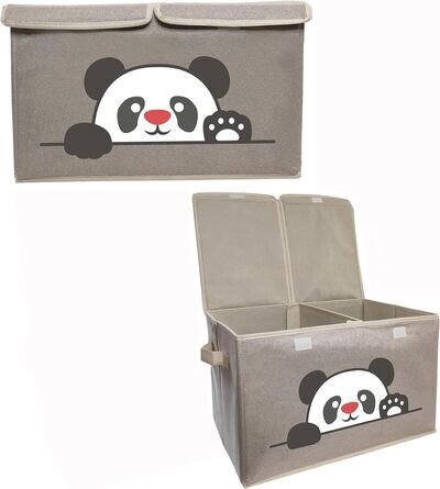 Animal Design Easy Folding Toy Storage Box Storage Box with Lid Large NEW