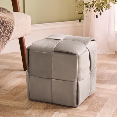 OHS Ottoman Foot Stool Square Footrest Dressing Table Chair Side Sofa Seat