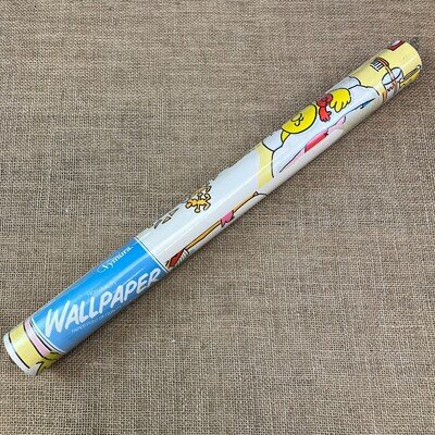 VINTAGE RETRO KITSCH 80'S HENRY’S CAT WALLPAPER ROLL CARTOON TV COLLECTABLE