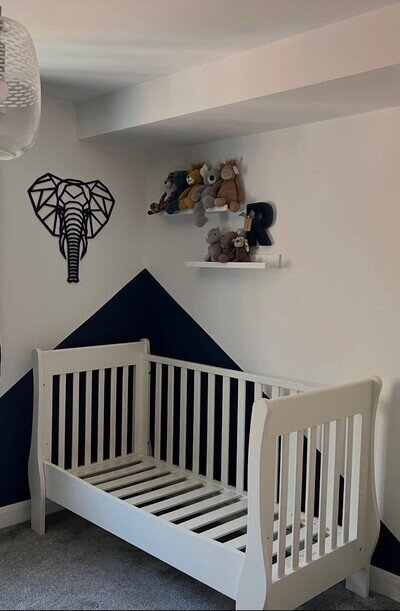 The White Company Traditional Sleigh Cot Bed