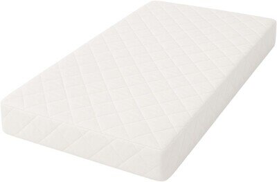 TOP COLLECTION BABY TODDLER COT BED MATTRESS BREATHABLE FIBER 120 x 60 x 10cm