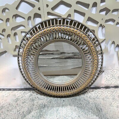 COX & COX Chevron Frame Mirror Almost Brand New RRP £175