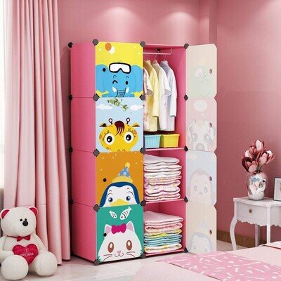 Maginels Children Wardrobe Closetbaby Girl And Kids Closet Door Cute Protable