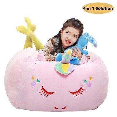 unicorn bean bag chair cover for kids/child high quality perfect gift soft/cute