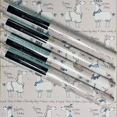 4 x Belgravia Llama Rama Cartoon Blush Pink Childrens Bedroom Nursery Wallpaper