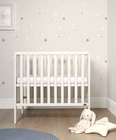 Mamas & Papas Petite Cot bed- Pure White