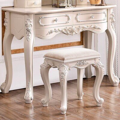 Dressing Table Stool Bedroom Vanity Chair Makeup Stool Piano Soft Seat Bedroom