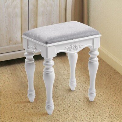 Vanity Dressing Table Stool Soft Makeup Chair Bedroom Soft Seat Piano Stool
