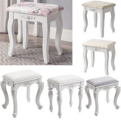 Dressing Table Stool Bedroom Vanity Chair Makeup Stool Bedroom Piano Soft Seat